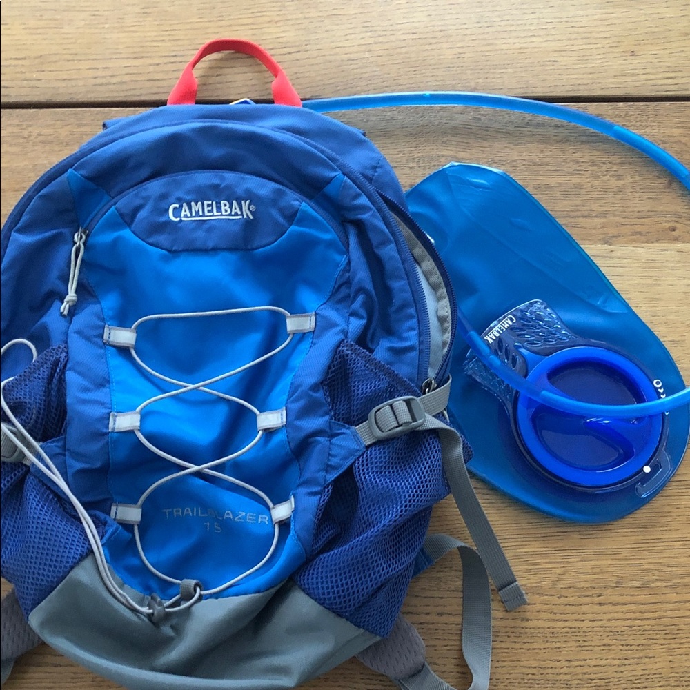 CamelBak Trailblazer Blue and Gray Backpack